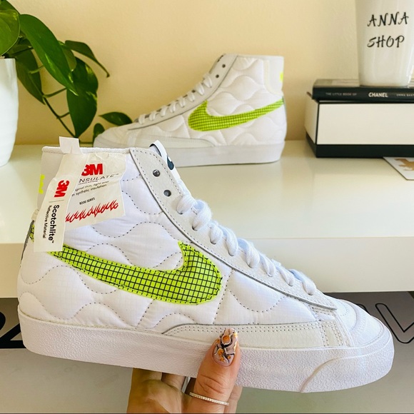 New custom Nike blazer mid 3M sneakers - Picture 2 of 9